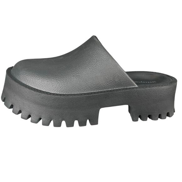 Jeffrey Campbell Women’s Clogge Black Platform Clog Size US 9 - Picture 3 of 10